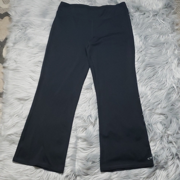 champion black yoga pants